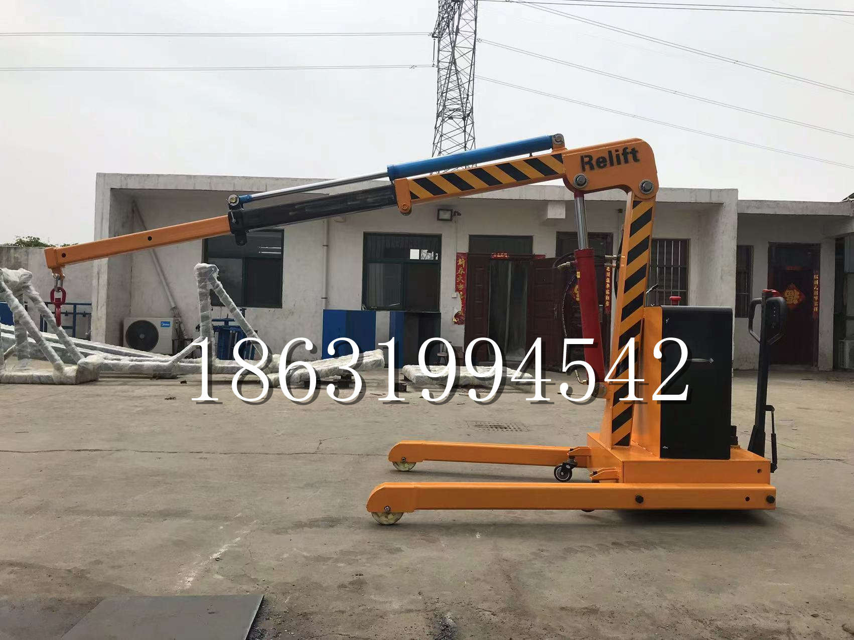 东河乡久征定做3吨三轮随车吊 农用园林绿化移树吊 平板工程用小吊机