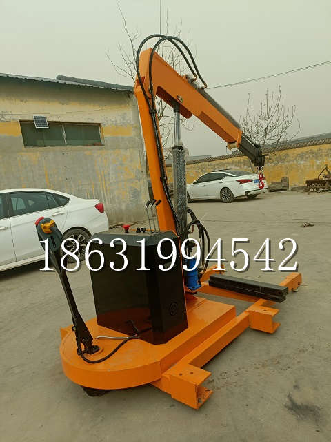 东河乡自卸车厢随车吊 自制轮式四不像起重机 四驱平板吊 5吨 贵盛